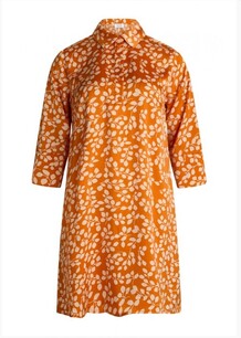 LOVE & DIVINE KJOLE, LOVE441-19 APRICOT FLOWER