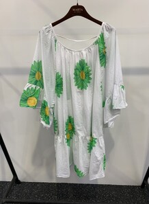 MARTA TUNIKA, 6592 WHITE/GREEN
