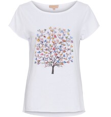 MARTA T-SHIRT, 0301 SS LIFE WHITE MULTI
