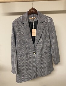 MARTA BLAZER, 4926 BLACK CHECK