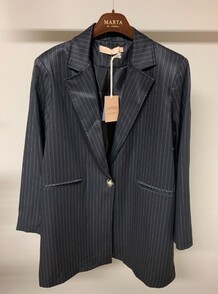 MARTA BLAZER, 4926 BLACK/TABACCO