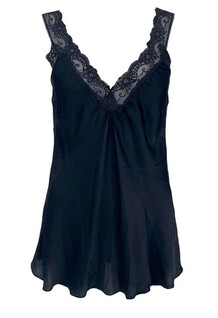 BLACK COLOUR TOP, BEA LACE BLACK