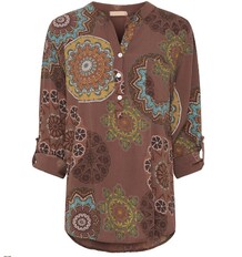 MARTA SKJORTE, 8503 CIRCLE CHOCOLAT