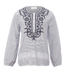 MAISON HOTEL SKJORTE, JOELLE OXFORD BLUE