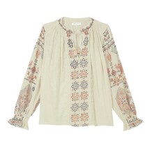MAISON HOTEL SKJORTE, MARTHE CREME