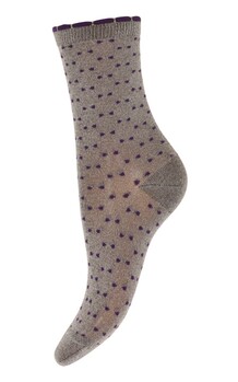 MP STRØMPER, 77670-3150 BEA GLITTER WALNUT