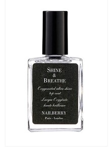 NAILBERRY NEGLELAK, SHINE & BREATHE TOPCOAT