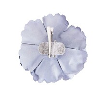 BLACK COLOUR BROCHE, JULITA PIN LT. BLUE