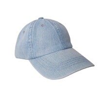 BLACK COLOUR CAP, KATRINE LIGHT DENIM