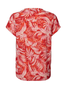 LOLLYS LAUNDRY BLUSE, HEATHER RED