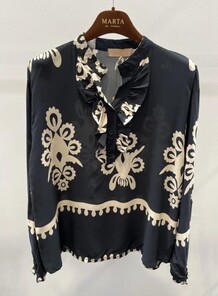 MARTA BLUSE, 5891 BLACK 761