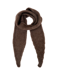 BLACK COLOUR TØRKLÆDE, SALLY KNITTED MINI DK.TAUPE