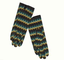 KING LOUIE HANDSKER, ZIGZAG PINE GREEN