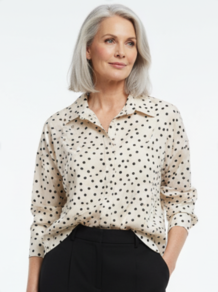 AMAZE CPH SKJORTE, AMBER CHAMPAGNE