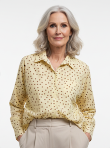 AMAZE CPH SKJORTE, AMBER YELLOW