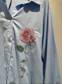 AMAZE CPH SKJORTE, KEIRA LIGHT BLUE