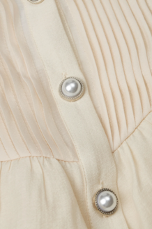 LOLLYS LAUNDRY SKJORTE, SPRINGS CREME