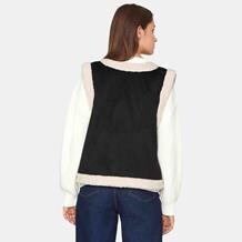 SISTERS POINT VEST, DEBEA BLACK/CREME