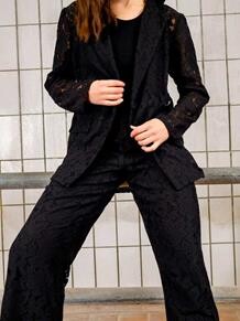 BLACK COLOUR BUKS, JONES LACE BLACK