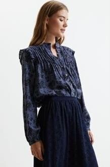 LOLLYS LAUNDRY SKJORTE, DAWN FLOWER PRINT