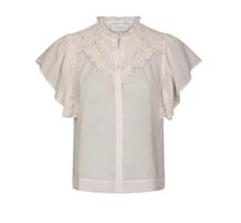 NEO NOIR TOP, VINSA S VOILE LIGHT PINK