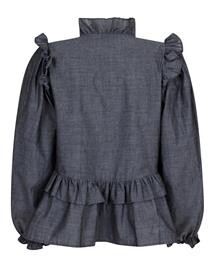 NEO NOIR BLUSE, HAWAII CHAMBRAY KOKSGRÅ