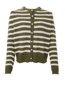 BLACK COLOUR CARDIGAN, DELL PUFF ARMY
