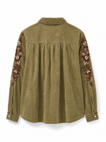 MAISON HOTEL SKJORTE, KAFKA KHAKI