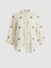 LECOCO SKJORTE, 35174 OFF WHITE