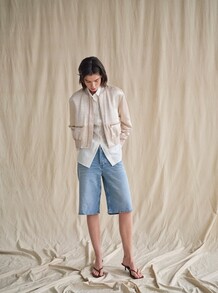 MOS MOSH SHORTS, MATHILDE DENIM LIGHT BLUE