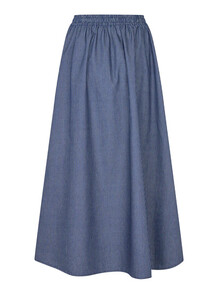 LOLLYS LAUNDRY MAXI NEDERDEL, AKANE DARK BLUE
