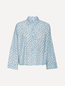 AMAZE CPH SKJORTE, AMBER LIGHT BLUE