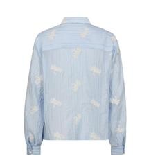 CO' COUTURE SKJORTE, AMELIA EMB PALE BLUE