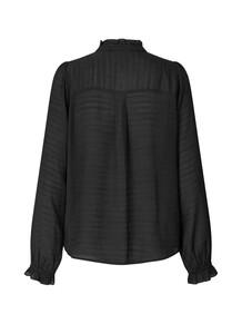 LOLLYS LAUNDRY SKJORTE, ARIEL BLACK