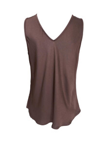BLACK COLOUR TOP, MABEL DOUBLE V COFFEE