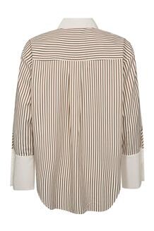 CO' COUTURE SKJORTE, AVARA BONE/BROWN