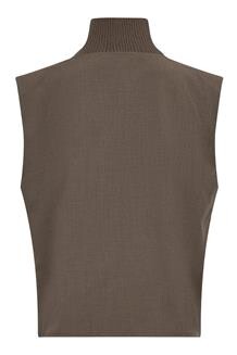 CO' COUTURE VEST, VIDA WALNUT