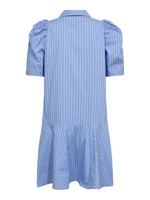 CO' COUTURE SKJORTE KJOLE, MICA STRIPE PALE BLUE