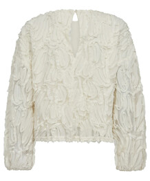 CO´ COUTURE BLUSE, SHANIA FLUFFY OFF WHITE