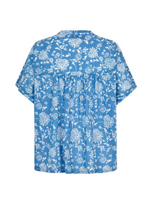 LOLLYS LAUNDRY SKJORTE, MYA 20 BLUE