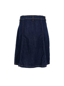 BLACK COLOUR NEDERDEL, RUSSEL WRAP DARK DENIM