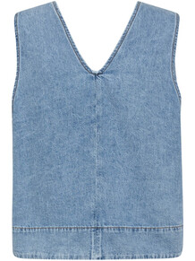 GOSSIA TOP, CHALINA DENIM BLUE
