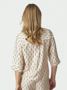 NEO NOIR BLUSE, CAMILE CREME