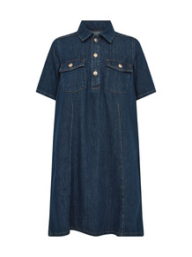 MOS MOSH KJOLE, BIBA EAST DARK BLUE