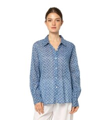 ZEN ETHIC SKJORTE, ALKA BLUE