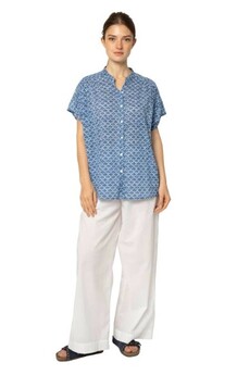 ZEN ETHIC SKJORTE, AZALE BLUE