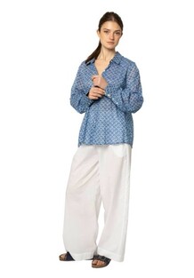 ZEN ETHIC SKJORTE, ALKA BLUE