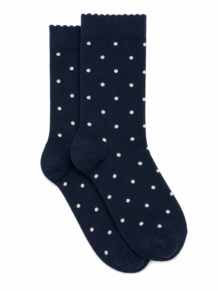 MP STRØMPER, 77769-807 NAVY PRIK