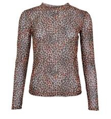 BLACK COLOUR MESH T-SHIRT, FLORENCE
