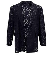 BLACK COLOUR JAKKE, JONES LACE BLACK